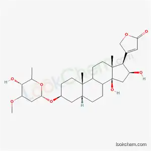 Molecular Structure of 36190-93-9 (Deacetyloleandrin)