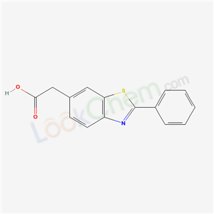 36782-39-5,2-Phenyl-6-benzothiazoleacetic acid,(2-phenyl-benzothiazol-6-yl)-acetic acid;2-Phenyl-6-benzothiazoleacetic acid;6-BENZOTHIAZOLEACETIC ACID,2-PHENYL;2-Phenyl-2-benzothiazolylessigsaeure;