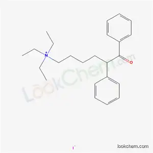 Molecular Structure of 38940-51-1 (N,N,N-triethyl-6-oxo-5,6-diphenylhexan-1-aminium iodide)