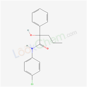 39164-90-4,N-(4-chlorophenyl)-2-hydroxy-2-phenylpentanamide,