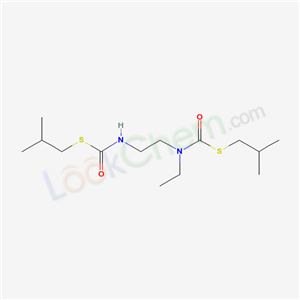 N-[2-(ethyl-(2-methylpropylsulfanylcarbonyl)amino)ethyl]-1-(2-methylpropylsulfanyl)formamide(51122-73-7)