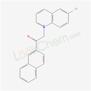 6634-83-9,6-chloro-1-[2-(naphthalen-2-yl)-2-oxoethyl]quinolinium,