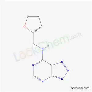 Molecular Structure of 35557-67-6 (N-(furan-2-ylmethyl)-7aH-[1,2,3]triazolo[4,5-d]pyrimidin-7-amine)