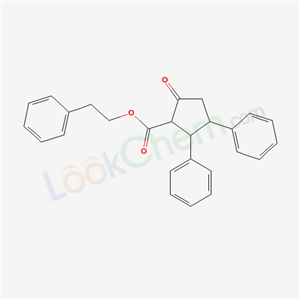 1772-64-1,2-phenylethyl 5-oxo-2,3-diphenylcyclopentanecarboxylate,