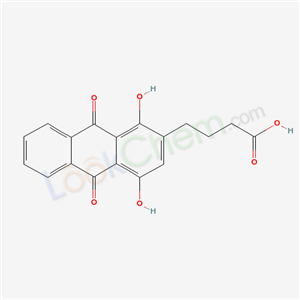 69960-34-5,4-(1,4-dihydroxy-9,10-dioxo-9,10-dihydroanthracen-2-yl)butanoic acid,