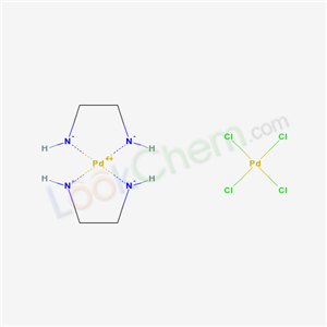 2-azanidylethylazanide; palladium(+2) cation; tetrachloropalladium cas  14099-33-3