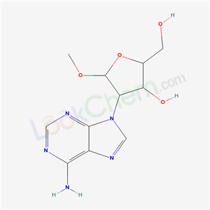 55073-81-9,methyl 2-(6-amino-9H-purin-9-yl)-2-deoxypentofuranoside,