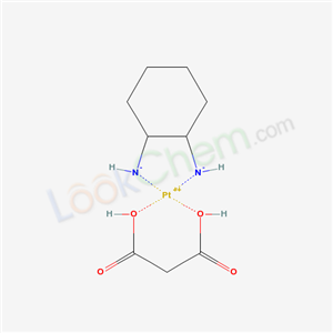 61848-65-5,platinum(2+) cyclohexane-1,2-diyldiazanide - propanedioic acid (1:1:1),