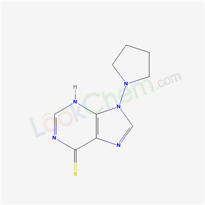 37154-84-0,9-pyrrolidin-1-yl-3,9-dihydro-6H-purine-6-thione,