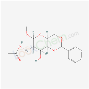 65725-22-6,methyl 2-deoxy-2-mercurio-4,6-O-(phenylmethylidene)hexopyranoside - acetic acid (1:1),