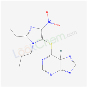 4526-64-1,6-[(2-ethyl-4-nitro-1-propyl-1H-imidazol-5-yl)sulfanyl]-5H-purine,