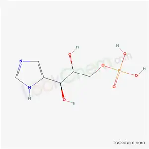 Molecular Structure of 36244-87-8 ((2R,3S)-2,3-dihydroxy-3-(1H-imidazol-5-yl)propyl dihydrogen phosphate)