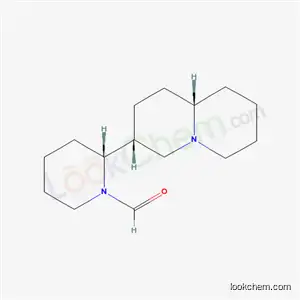 Molecular Structure of 29073-26-5 ((2R)-2-[(3R,8aS)-2,3,4,5,6,7,8,8a-octahydro-1H-quinolizin-3-yl]piperid ine-1-carbaldehyde)