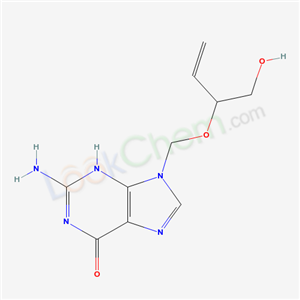 136083-21-1,2-amino-9-{[(1-hydroxybut-3-en-2-yl)oxy]methyl}-3,9-dihydro-6H-purin-6-one,