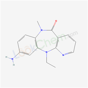 132687-07-1,9-amino-11-ethyl-6-methyl-6,11-dihydro-5H-pyrido[2,3-b][1,5]benzodiazepin-5-one,