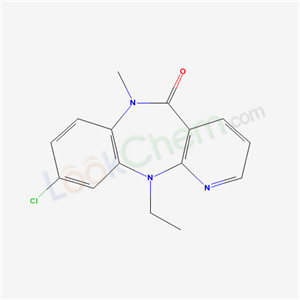 133626-95-6,9-chloro-11-ethyl-6-methyl-6,11-dihydro-5H-pyrido[2,3-b][1,5]benzodiazepin-5-one,