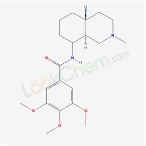 53525-88-5,3,4,5-trimethoxy-N-[(4aR,8aS)-2-methyldecahydroisoquinolin-8-yl]benzamide,