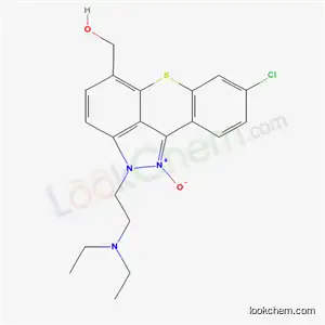 Molecular Structure of 54484-91-2 (8-Chloro-5-(hydroxymethyl)-N,N-diethyl-2H-[1]benzothiopyrano[4,3,2-cd]indazole-2-ethan-1-amineN-oxide)