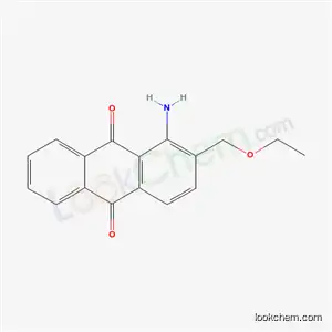Molecular Structure of 56594-28-6 (1-amino-2-(ethoxymethyl)anthracene-9,10-dione)