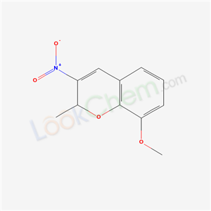 57543-79-0,8-Methoxy-2-methyl-3-nitro-2H-1-benzopyran,8-Methoxy-2-methyl-3-nitro-Δ3-chromen;8-Methoxy-2-methyl-3-nitro-2H-chromene;8-Methoxy-2-methyl-3-nitro-2H-chromen;