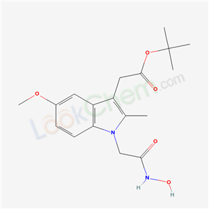 57846-32-9,tert-butyl {1-[2-(hydroxyamino)-2-oxoethyl]-5-methoxy-2-methyl-1H-indol-3-yl}acetate,