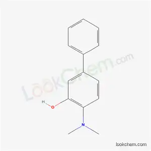 Molecular Structure of 63019-93-2 (4-(Dimethylamino)-3-biphenylol)