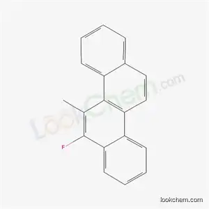 Molecular Structure of 64977-46-4 (6-Fluoro-5-methylchrysene)