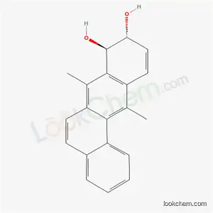 Molecular Structure of 65763-32-8 ((8R,9R)-7,12-dimethyl-8,9-dihydrotetraphene-8,9-diol)