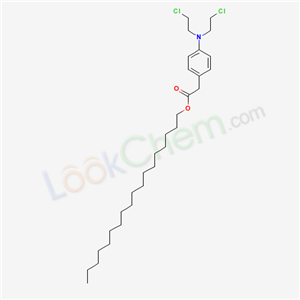 66232-30-2,octadecyl {4-[bis(2-chloroethyl)amino]phenyl}acetate,