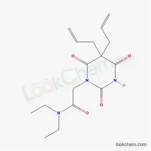 5,5-Diallyl-1-(N,N-diethylcarbamoylmethyl)-2,4,6(1H,3H,5H)-pyrimidinetrione