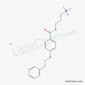 N,N-dimethyl-3-{[4-(2-phenylethoxy)benzoyl]oxy}propan-1-aminium chloride