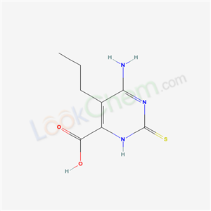 13164-79-9,6-amino-5-propyl-2-thioxo-2,3-dihydropyrimidine-4-carboxylic acid,