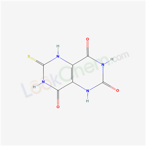 58314-66-2,6-thioxo-1,5,6,7-tetrahydropyrimido[5,4-d]pyrimidine-2,4,8(3H)-trione,