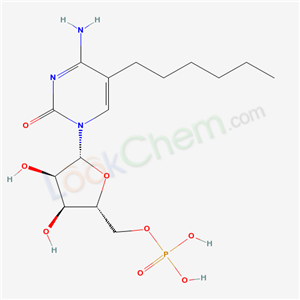 [(2R,3R,4R,5R)-5-(4-amino-5-hexyl-2-oxo-pyrimidin-1-yl)-3,4-dihydroxy-oxolan-2-yl]methoxyphosphonic acid