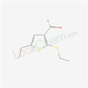 5600-33-9,5-ethyl-2-(ethylsulfanyl)thiophene-3-carbaldehyde,