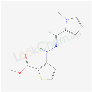 5593-71-5,methyl 3-{2-[(1-methyl-1H-pyrrol-2-yl)methylidene]hydrazino}thiophene-2-carboxylate,