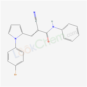 5818-63-3,3-[1-(4-bromophenyl)-1H-pyrrol-2-yl]-2-cyano-N-phenylprop-2-enamide,