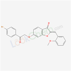 7048-49-9,6-[2-(4-bromophenyl)-2-oxoethoxy]-2-[(2-methoxyphenyl)methylidene]-1-benzofuran-3(2H)-one,