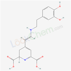 1,2,3,4-Tetrahydro-4-[2-[[2-(3,4-dihydroxyphenyl)ethyl]imino]ethylidene]pyridine-2,6-dicarboxylic acid