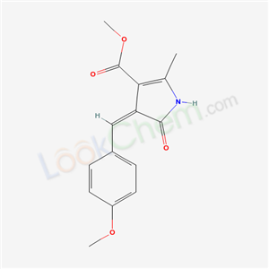 5555-18-0,methyl (4Z)-4-[(4-methoxyphenyl)methylidene]-2-methyl-5-oxo-4,5-dihydro-1H-pyrrole-3-carboxylate,