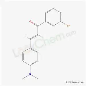 Molecular Structure of 6013-35-0 ((2E)-1-(3-bromophenyl)-3-[4-(dimethylamino)phenyl]prop-2-en-1-one)