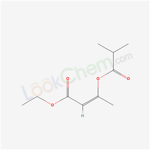 6295-33-6,ethyl (2Z)-3-[(2-methylpropanoyl)oxy]but-2-enoate,