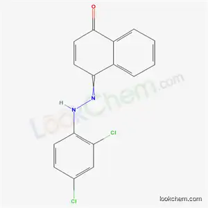 Molecular Structure of 7150-48-3 (4-[(2,4-dichlorophenyl)hydrazono]naphthalen-1(4H)-one)
