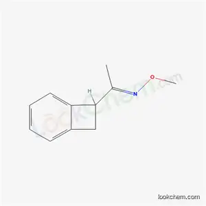 Molecular Structure of 6813-91-8 (Bicyclo[4.2.0]octa-1,3,5-trien-7-yl(methyl) ketone O-methyl oxime)