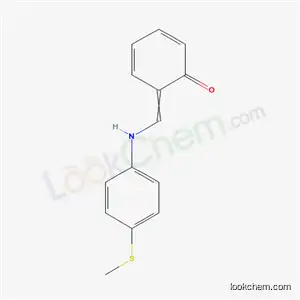 Molecular Structure of 19860-04-9 (6-({[4-(methylsulfanyl)phenyl]amino}methylidene)cyclohexa-2,4-dien-1-one)