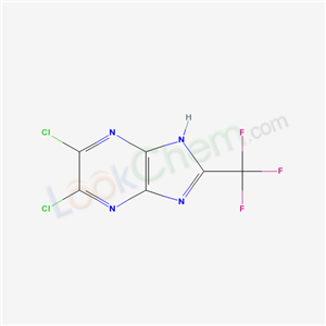 53338-40-2,5,6-dichloro-2-(trifluoromethyl)-1H-imidazo[4,5-b]pyrazine,