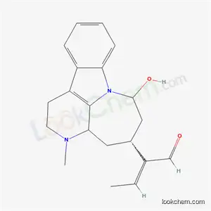 (αE)-α-Ethylidene-1,2,3,3aα,4,5,6,7-octahydro-7α-hydroxy-3-methyl-3,7a-diazacyclohepta[jk]fluorene-5β-acetaldehyde