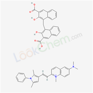 PYRVINIUM-4,4′-METHYLENEBIS(3-HYDROXYNAPHTHALENE-2-CARBOXYLATE)			(3546-41-6)
