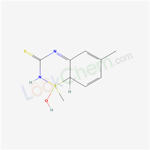 60050-92-2,1-hydroxy-1,6-dimethyl-1,8a-dihydro-1lambda~4~,2,4-benzothiadiazine-3(2H)-thione,