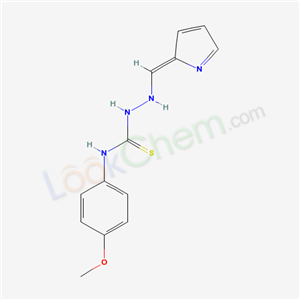 19015-11-3,N-(4-methoxyphenyl)-2-[(Z)-2H-pyrrol-2-ylidenemethyl]hydrazinecarbothioamide,